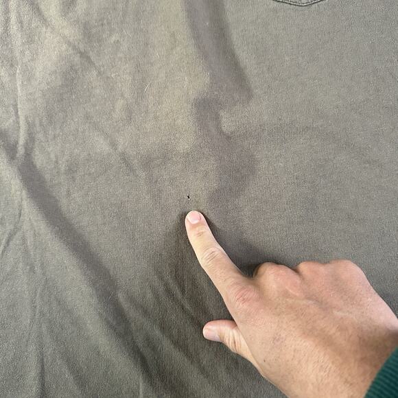 Men's Vintage 90's Marlboro Country Cowboy Brown Black Pocket T Shirt Tee Sz XL - Picture 3 of 6